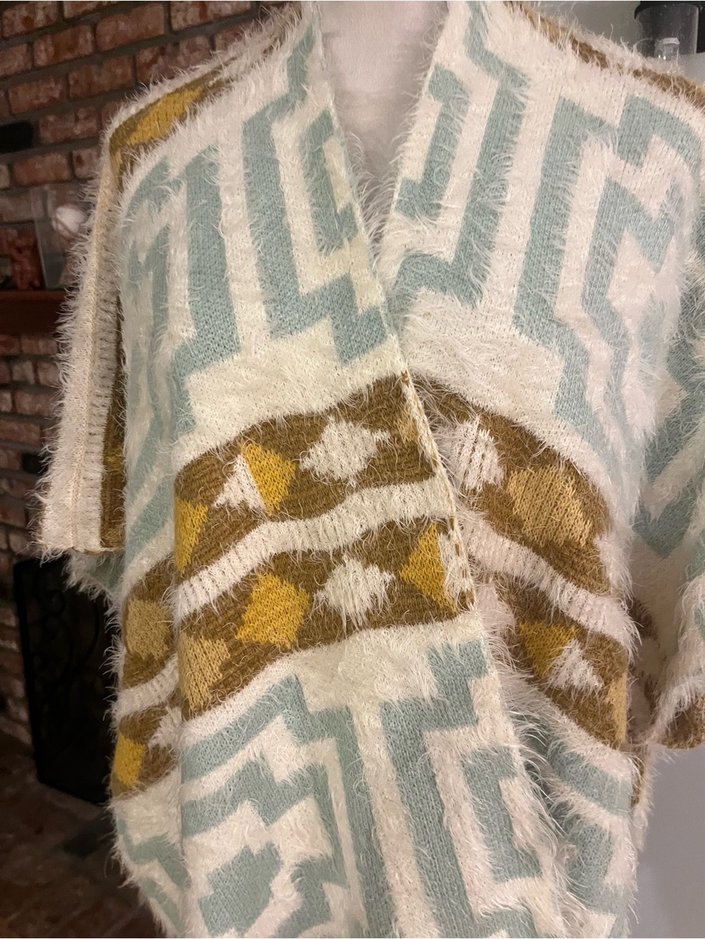 FREE PEOPLE NWOT $88 Diamondback Cozy Kimono - Picture 3 of 4